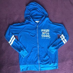 Spiritual Gangster zip up hoodie jacket